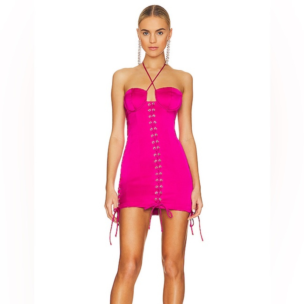 NBD - Hot Pink Mini Dress (REVOLVE)